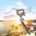Brazo de extensión para selfies con flotabilidad flotante de fibra de carbono y aleación de aluminio de 250 mm de PULUZ para GoPro, Insta360, DJI y otras cámaras de acción - Imagen 5