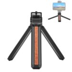 Soporte de trípode en vivo para Vlogging de escritorio de madera con incrustaciones PULUZ con cabezal de trípode, Inlaid Wood Tripod with Tripod Head