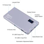 PULUZ LED a todo color RGB Beauty Fill Light Pocket Vlogging Fotografía Luz - Imagen 3