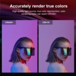 PULUZ Metal Body Pocket 2500-9000K RGB Luz de relleno de belleza a todo color Luz LED de mano para fotografía en cámara - Imagen 4