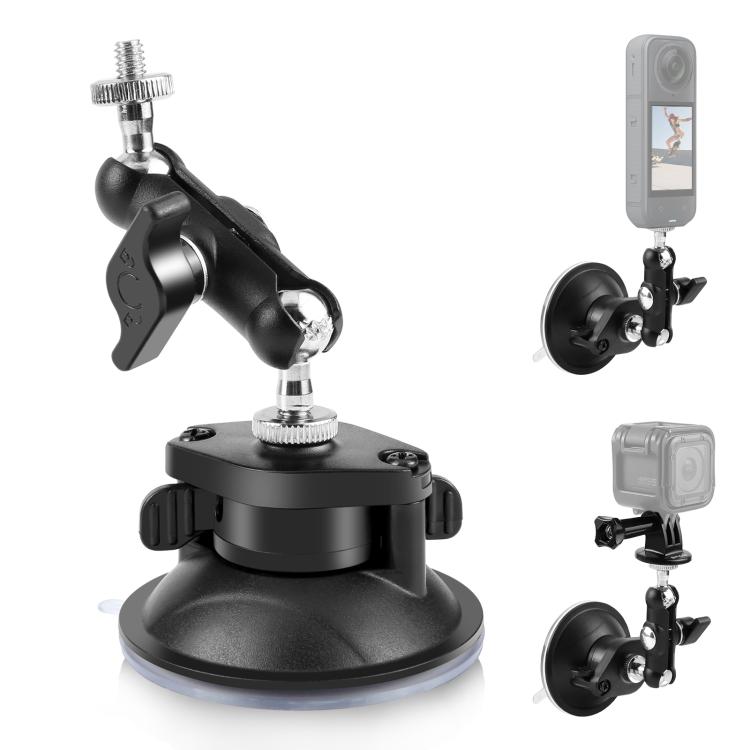PU659B.jpg PULUZ Upgraded 1/4 inch Magic Arm Suction Cup Mount, Upgraded 1/4 inch Suction Cup Mount - Imagen 1
