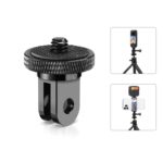 Adaptador de cámara de acción de montaje de trípode de metal con tornillo de 1/4 pulgada PULUZ, Metal Camera Adapter