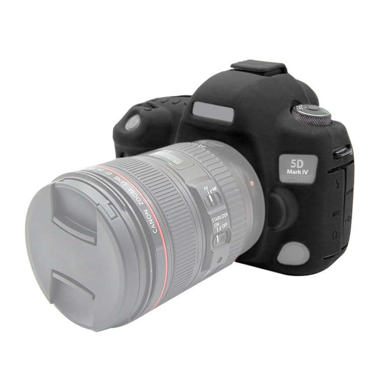 PU7110B.jpg Funda protectora de silicona suave PULUZ para Canon EOS 5D Mark IV, For Canon 5D4 - Imagen 1