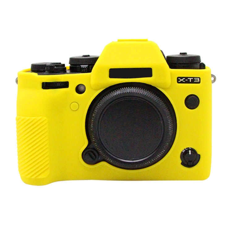 PU7126Y.jpg Funda protectora de silicona suave PULUZ para FUJIFILM XT3, For FUJIFILM XT3 - Imagen 1