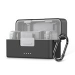 Estuche de carga PULUZ para DJI Mic 2, funda protectora de silicona a prueba de rayones, For DJI Mic 2