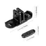 Adaptador de base plegable magnético de liberación rápida PULUZ para GoPro HERO12 Black /11 Black /11 Black mini /10 Black /9 Black /8 Black / Max, Magnetic Folding Base For GoPro HERO12 Black - Imagen 2