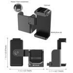 Abrazadera adaptadora para teléfono con marco protector de expansión para DJI OSMO Pocket 3 PULUZ, Phone Clamp Frame - Imagen 3