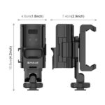 Abrazadera de expansión para teléfono con marco protector PULUZ para DJI OSMO Pocket 3, compatible con poste de trípode - Imagen 2