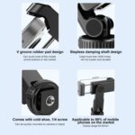 Abrazadera de expansión para teléfono con marco protector PULUZ para DJI OSMO Pocket 3, compatible con poste de trípode - Imagen 3