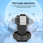 Adaptador de base de liberación rápida para zapata fría PULUZ para DJI Osmo Action 5 Pro/4/3, For DJI Osmo Action 5 Pro / 4 / 3 - Imagen 5