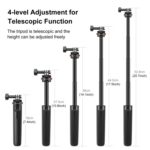 Trípode magnético para selfies con liberación rápida Mini PULUZ, Magnetic Quick Release Tripod - Imagen 3