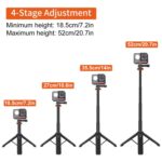 Trípode de extensión para cámara de acción PULUZ, soporte para selfies y para GoPro, Action Camera Tripod - Imagen 3