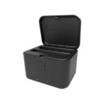 For Insta360 X5 PULUZ Dual-Batteries Charging Box Battery & Memory Card Storage Case, For Insta360 X5 Batteries Charging Box - Imagen 2