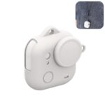 For Insta360 GO Ultra PULUZ Body Silicone Protective Cover with Lens Cap & Lanyards, Protective Cover (White)