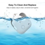 For Insta360 GO Ultra PULUZ Body Silicone Protective Cover with Lens Cap & Lanyards, Protective Cover (White) - Imagen 4