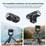 For DJI Osmo Nano PULUZ Magnetic Metal Quick Release Base Mount - Imagen 5