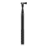 PULUZ Monopod de palo selfie de metal de 110 cm con base adaptadora invisible y tornillo para Insta360 One RS / X2 / X3 / X4 - Imagen 2