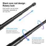 PULUZ Monopod de palo selfie de metal de 110 cm con base adaptadora invisible y tornillo para Insta360 One RS / X2 / X3 / X4 - Imagen 5