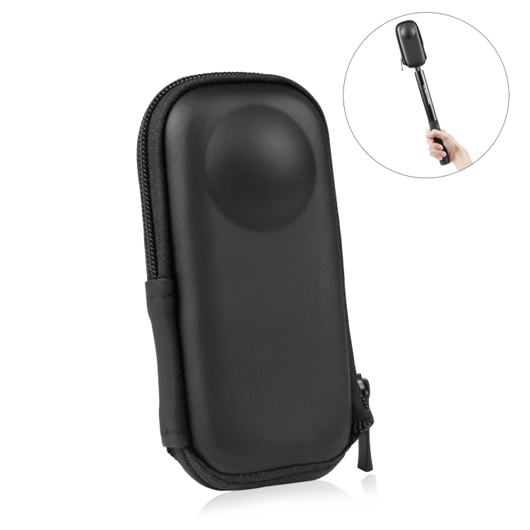 PU821B.jpg Para Insta360 X3 / ONE X2 PULUZ Cámara Estuche portátil Caja Bolsa de almacenamiento, For Insta360 X3 Box Case - Imagen 1