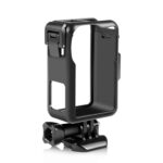 Para DJI Osmo Action 4/3 PULUZ Jaula de marco protector de plástico vertical con zapatos fríos, For DJI Osmo Action 5 Pro / 4 / 3 Vertical Cage - Imagen 2