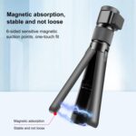 Para Insta360 X3 PULUZ mango giratorio trípode de escritorio soporte 110cm palo Selfie monopié, Desktop Tripod Stand 110cm Selfie Stick - Imagen 4