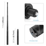 Para Insta360 X3 PULUZ mango giratorio trípode de escritorio soporte 110cm palo Selfie monopié, Desktop Tripod Stand 110cm Selfie Stick - Imagen 5