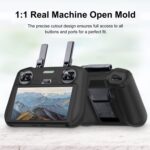 Para DJI Mini 4 Pro / Air 3 Control remoto / DJI RC 2 con pantalla Funda protectora de silicona PULUZ, For DJI RC 2 - Imagen 4
