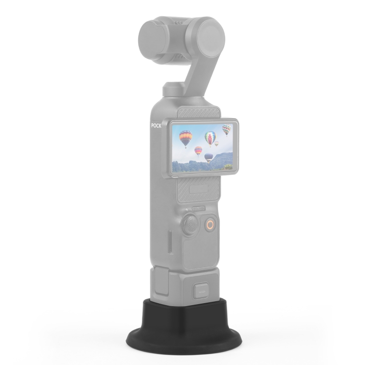PU893B.jpg Para DJI Osmo Pocket 3 PULUZ Soporte de base de carga de escritorio con base de silicona, Silicone Dock Base - Imagen 1
