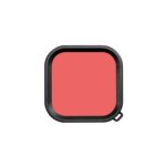 Para GoPro HERO12 negro/11 negro/10 negro/9 negro PULUZ carcasa cuadrada filtro de lente de Color de buceo, For GoPro Hero11 Black / HERO10 Black / HERO9 Black - Imagen 2