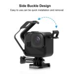 Para GoPro Hero11 Black Mini PULUZ PC Marco de borde de plástico con hebilla Montaje básico y tornillo, PC Plastic Border - Imagen 4