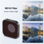 Filtro de lente ND16 para cámara de acción PULUZ para GGoPro HERO12 negro/11 negro/11 negro Mini/10 negro/9 negro - Imagen 5