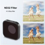 Filtro de lente ND32 para cámara de acción PULUZ para GoPro HERO12 negro/11 negro/11 negro Mini/10 negro/9 negro - Imagen 5