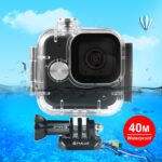 Para GoPro Hero11 Mini Black PULUZ 40m Funda protectora impermeable con hebilla Montaje básico y tornillo, For GoPro Hero11 Black Mini