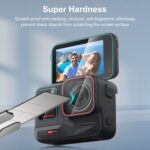 Para Insta360 Ace Pro PULUZ 3 en 1 Pantalla trasera y frontal + Película de vidrio templado para lente, For Insta360 Ace Pro - Imagen 5