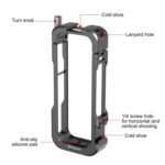 Para Insta360 X4 PULUZ Marco de carcasa protectora de Metal con cubierta de lente, For Insta360 X4 - Imagen 5