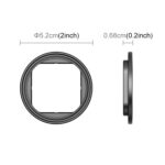Para Insta360 Ace Pro PULUZ soporte de filtro marco de filtro protector de Metal, For Insta360 Ace Pro - Imagen 4