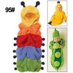 Linda ropa de bebé estilo carpintero para dormir, tamaño: 95 yardas - Imagen 2