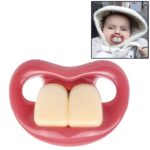 Pezón de bebé de silicona Safe Funny Two Front Teeth - Imagen 2