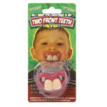 Pezón de bebé de silicona Safe Funny Two Front Teeth - Imagen 4