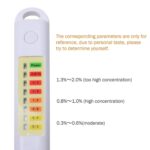 Medidor analizador de salinidad Salty Check Food Salinometer Probador de sal impermeable (NS01) - Imagen 4