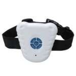 Collar de parada de corteza ultrasónica (blanco)