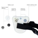 Collar de parada de corteza ultrasónica (blanco) - Imagen 4