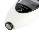 Analizador de contenido de aceite de humedad mini portátil LCD digital probador de cuidado de la piel de humedad (blanco) - Imagen 4