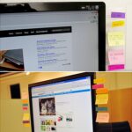 Papelería creativa Monitores de computadora Tablero de mensajes adhesivo - Imagen 4