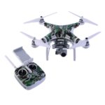 Etiqueta engomada de la piel de la etiqueta del PVC de la resistencia al agua para DJI Phantom 3 Quadcopter y control remoto - Imagen 3