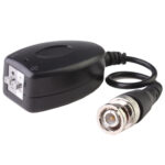 2 PCS Passive UTP Video Balun Transceptor (negro) - Imagen 3