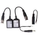 2 PCS Pasivo Balun Twisted Par Transceptor (negro) - Imagen 4