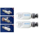 2 PCS UTP Network Video Balun Cat5 a Camera CCTV BNC DVR O-611 (blanco)