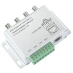 Video pasivo UTP 4 Transceptor de Balun (Plata) - Imagen 2