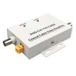Amplificador de video con cable coaxial